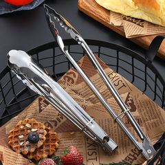 Thickened food clips fried iron plate steak barbecue barbecue carbon clips kitchen stainless steel household bread grilled fish clips