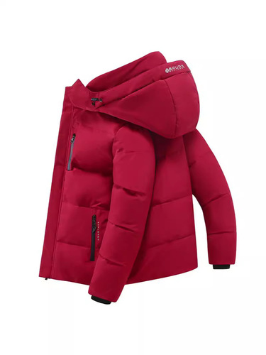 【Foreign Trade Cross-border】New Cold-Proof Coat for Men, Short Style, Middle-Aged and Elderly Men, Winter Outdoor Hooded Jacket, European and American Style