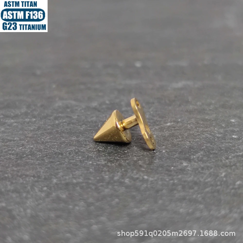 F136 Titanium Alloy Pointed Buried Bone Nail with Internal Thread - Clavicle Skin Grafting Skin Nail detail image 7
