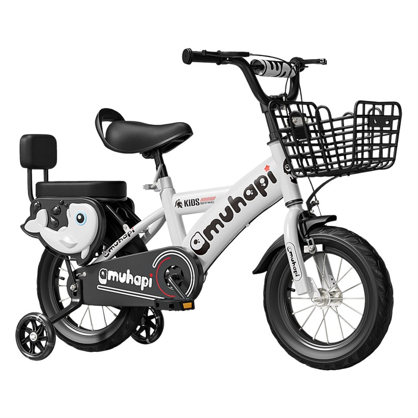 Bicicleta infantil para edades de 3 a 6 años, 12-20 pulgadas, tamaño ajustable, diseño de seguridad, certificación 3C, exportación transfronteriza, ruedas con luces.