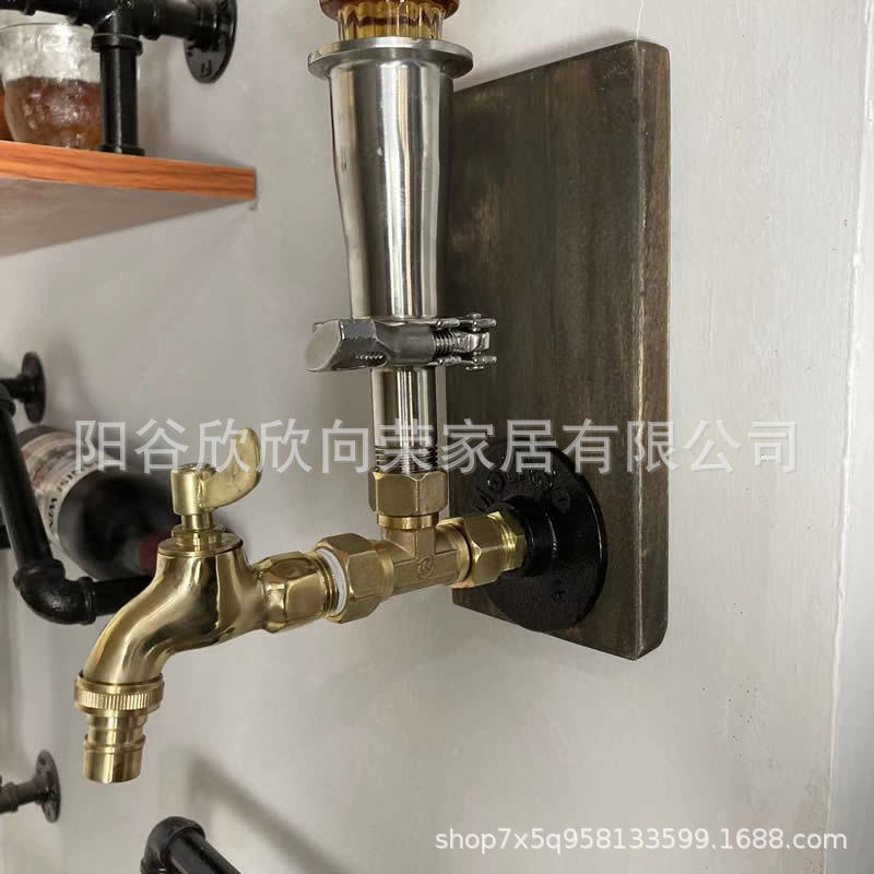 Retro creative wine dispenser for home use