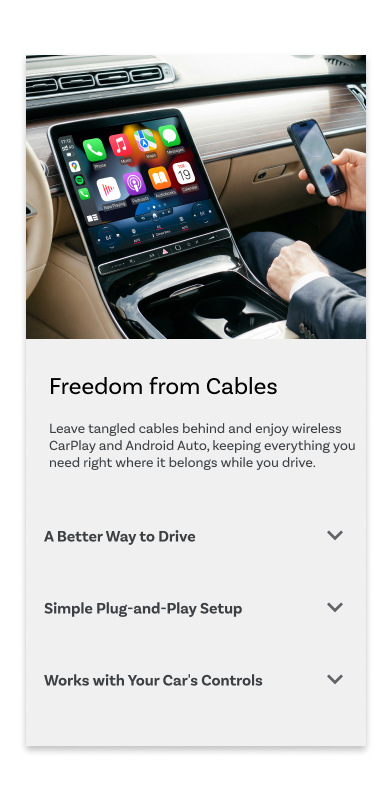 Cross-Border Popular Wireless Carplay Box Android Auto Two-In-One In-Car Smart Box Module Adapter