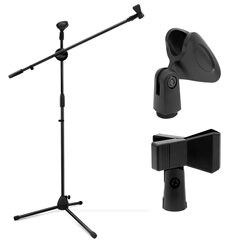 nb-107 floor stand/double microphone stand/stage performance metal tripod stand/microphone stand
