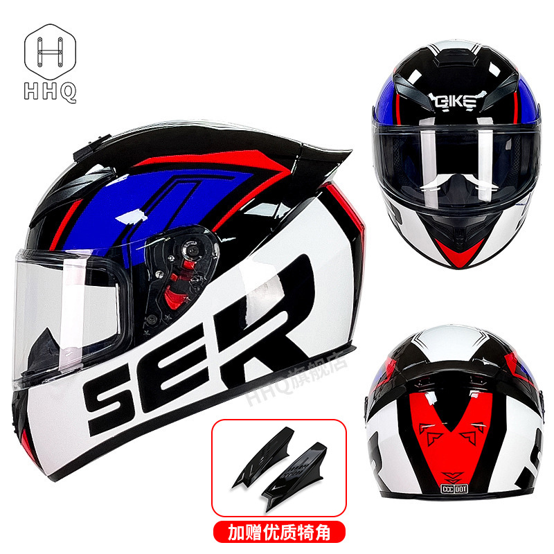 Casco de motocicleta de fábrica 3C certificado para hombres y mujeres invierno antiniebla casco de seguridad de motocicleta eléctrica entrega de una sola pieza