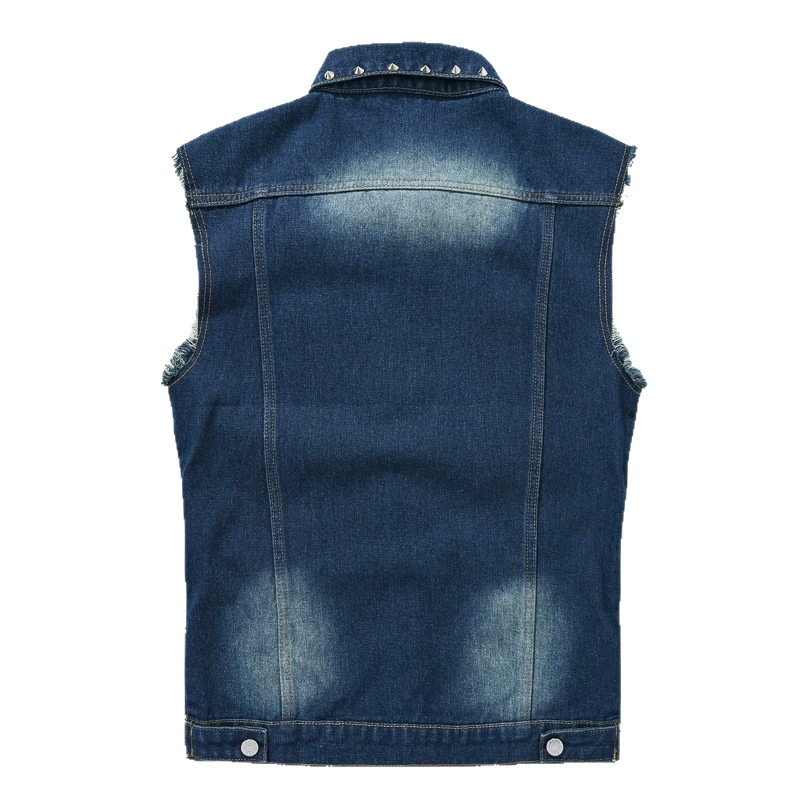 Жилет, куртка, панк-стиль, плюс-вел., европейский стиль, slim fit