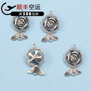 S925�y�͹�õ�廨�p�� ̩�y��� DIY�ֹ����K��朼t�K�Ʒ