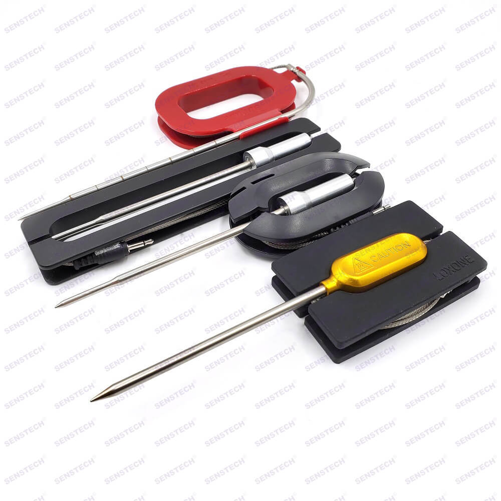 SENSTECH深思泰烧烤温度探针烤肉测温探针四色硅胶圈手柄 BBQ烧烤