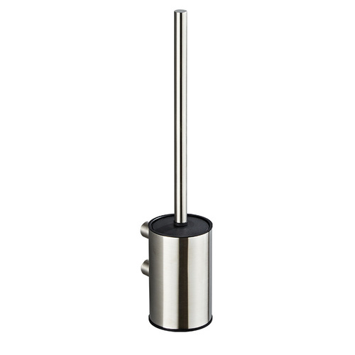 Creative Household Sanitary Ware Black Toilet Brush Set with Stainless Steel 304 Toilet Cleaning Brush Tool Cup for Wholesale