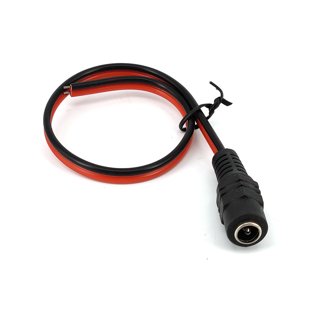 监控摄像电源红黑线 DC电源母头线 12V电源头 全铜芯25CM专业厂家