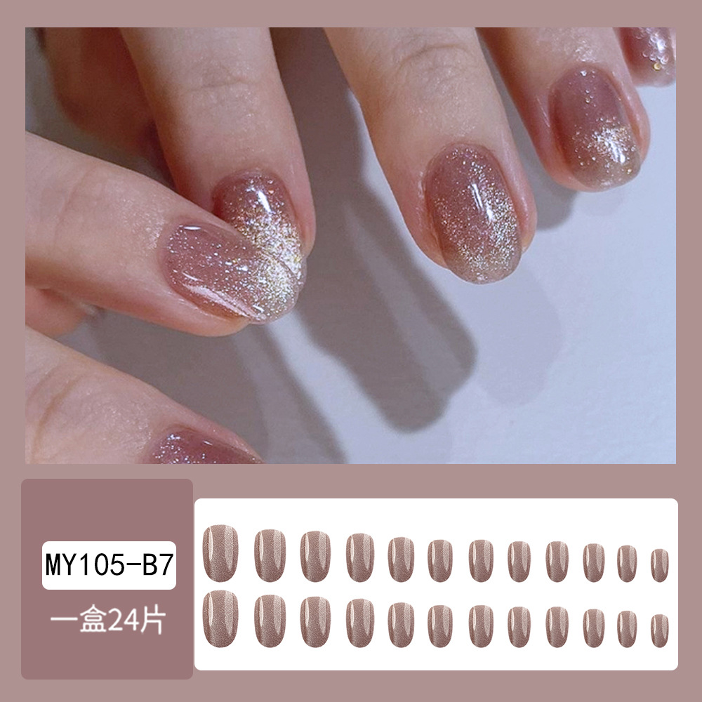 Venta al por mayor de piezas de uñas portátiles de ojo de gato de estilo explosivo, venta al por mayor de comercio exterior, parches de uñas transfronterizos de gran calidad, piezas de uñas de uñas en caja image 21