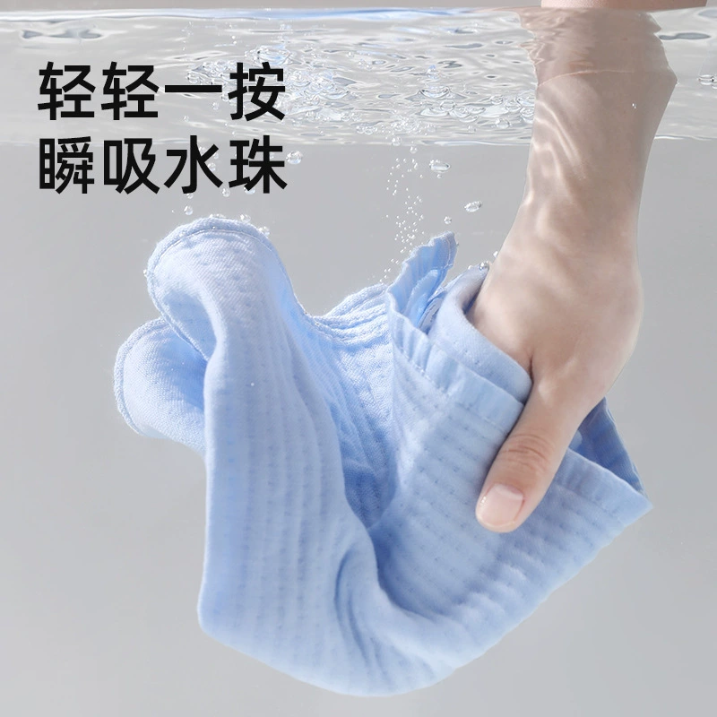 Хлопковая марлевая Bath towel antibacterial, 70 × 140 см, мягкая дышащая домашняя полотенца