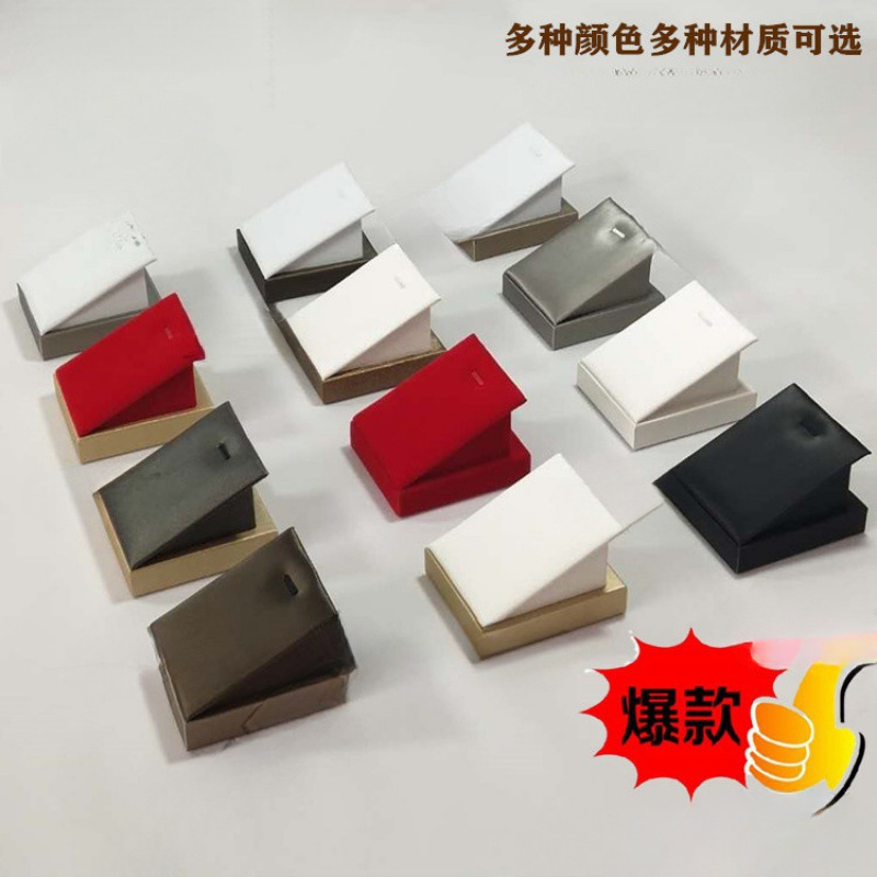 Jewelry Display Box Props Necklace Pendant Display Stand Jewelry Display Packaging Box Necklace Pendant Holder Jewelry Rack Holder