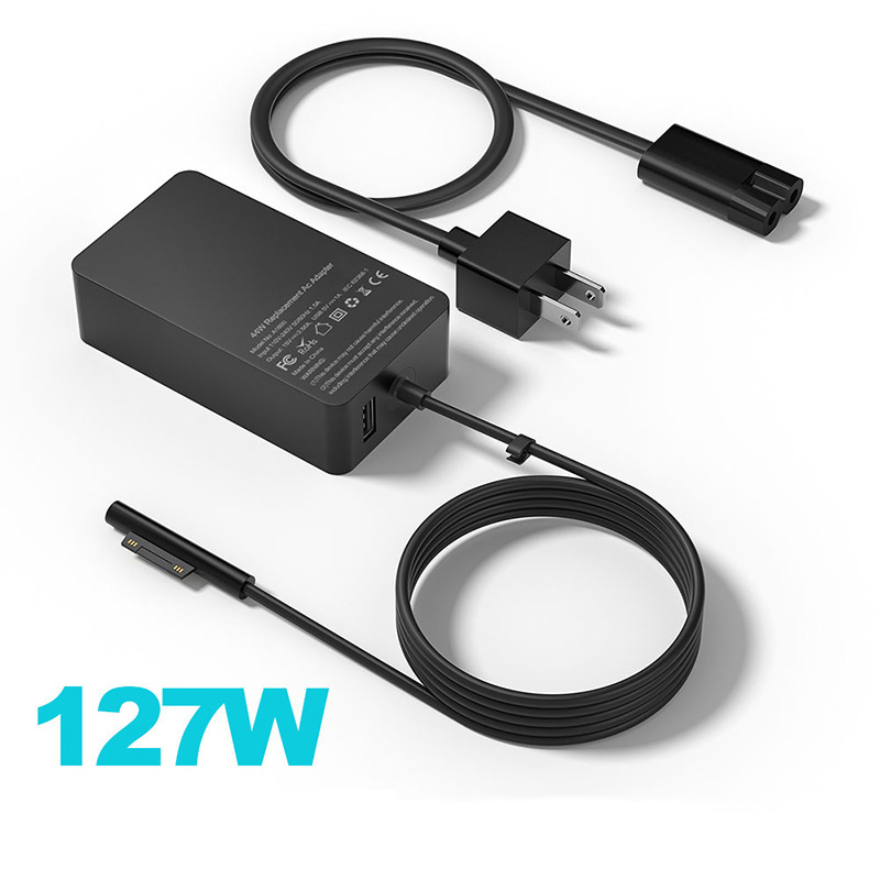 Applicable to Microsoft 127W Surface Book2/315-inch laptop power adapter 15v 8A charger