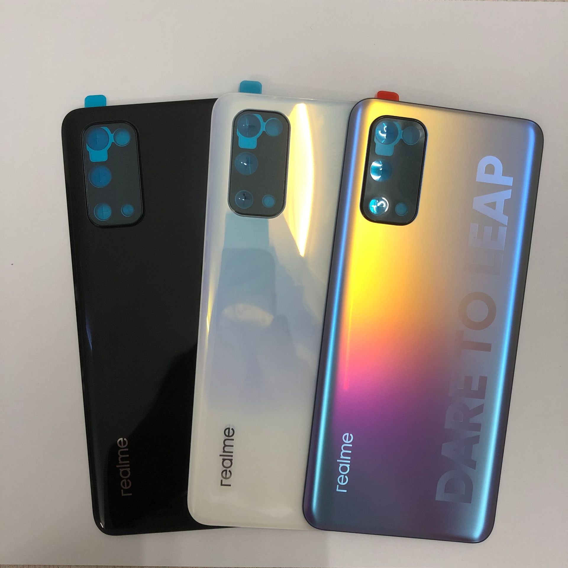 适用oppo realme x7pro电池后盖 外壳玻璃盖板 电池盖镜框