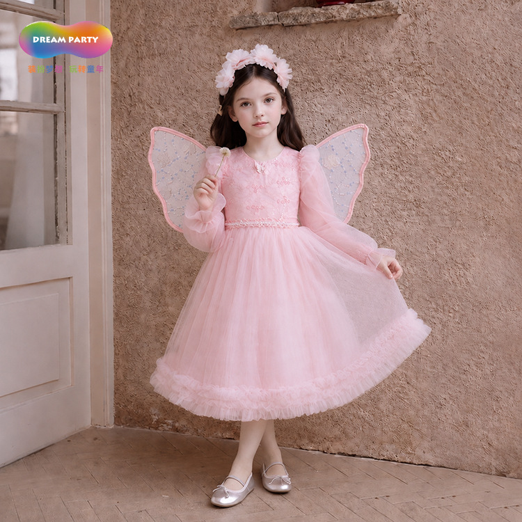 Chunhihua Fairy Princess dress Performance Clothes Little Fairy Children 's Dream Dream set netscreen Dream Dream Dream Elf Dream