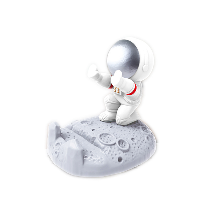 かわいい宇宙飛行士フィギュア宇宙飛行士携帯電話ホルダークリエイティブギフトデスクトップ装飾工芸品宇宙飛行士の装飾品|undefined