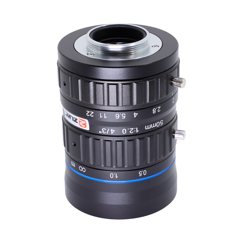 ��ҵ��ͷ50mm�ͻ���1200�����ش����4/3Ӣ��C���ֶ���Ȧ��⾵ͷ