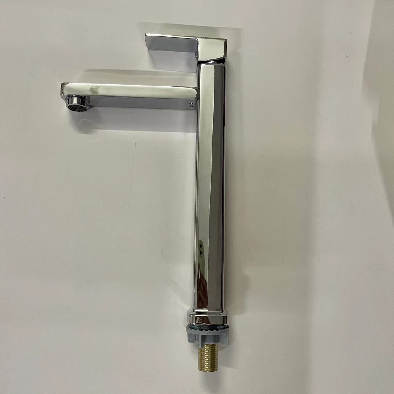 Cross-border zinc alloy square single-cooling faucet, washbasin, bathroom countertop basin, and high single-cooling faucet undefined
