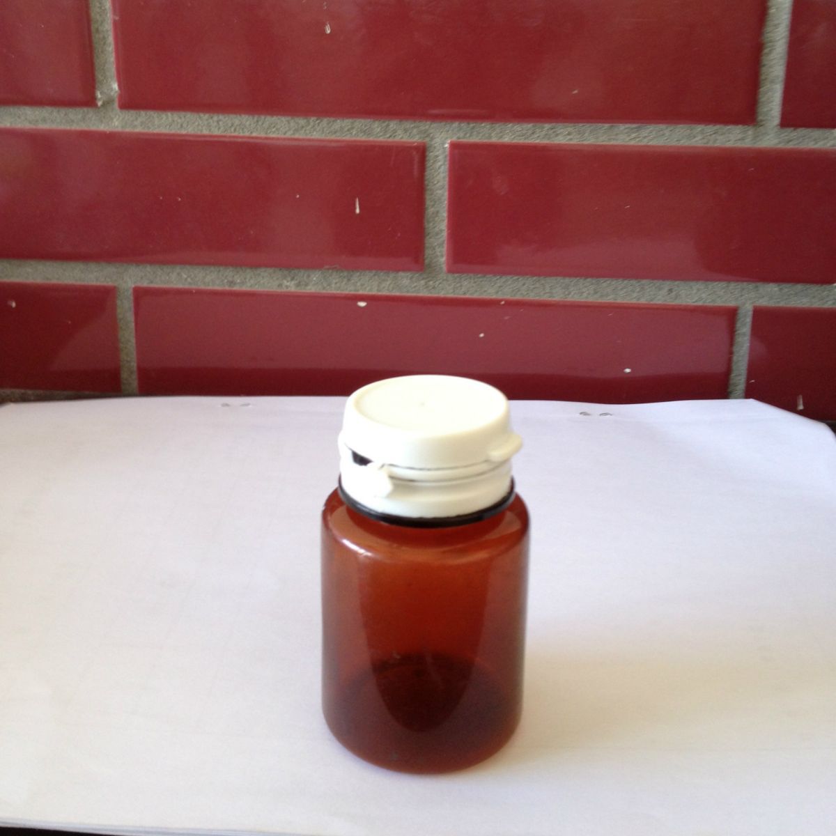 60ML消毒碘液易拉撕盖PET棕色塑料瓶 耐渗透高阻隔吹塑包装容器