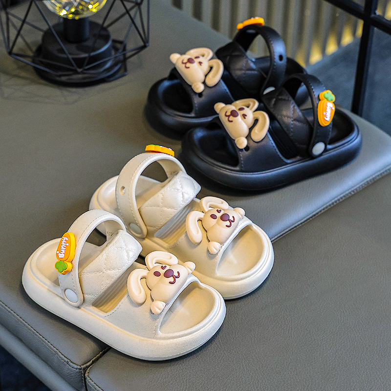 Nuevas sandalias de EVA para niños sandalias de dos vías para niños lindos zapatos de princesa de bebé de niñas antideslizantes de fondo suave de verano