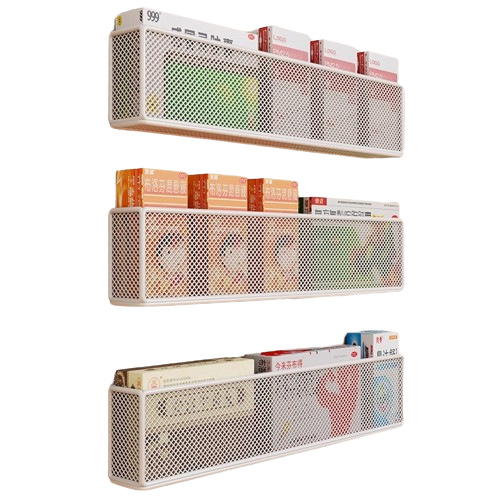 Organizador de Medicamentos de Pared de Metal, Sin Perforación, Multicapa, para Hogar