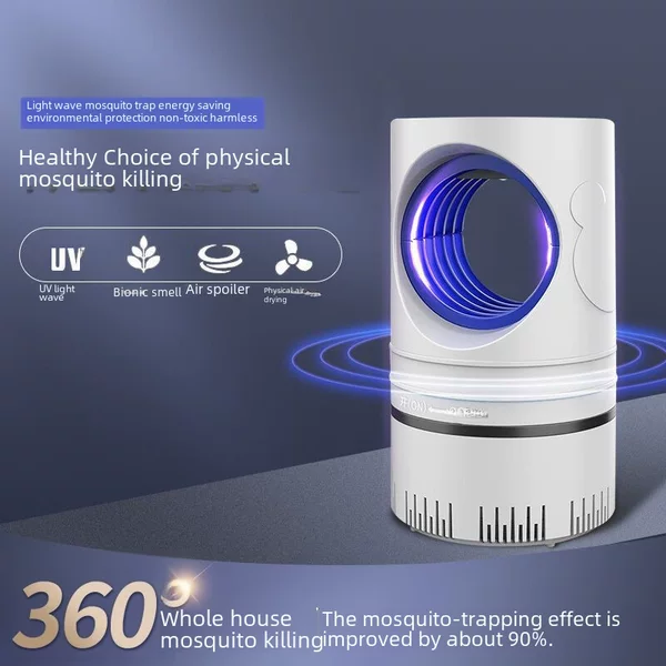 New Tianyan Photocatalyst Mosquito Killer Household Mosquito Repellent Lamp Inhalation Electronic Mosquito Killer Foreign Trade Source Manufacturers