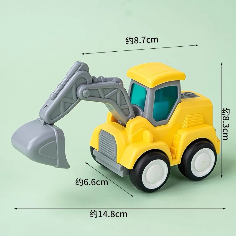 Camión volquete grande, decoración de pasteles, excavadora, camión de ingeniería, grúa torre, postre de cumpleaños para niños, accesorios de mesa