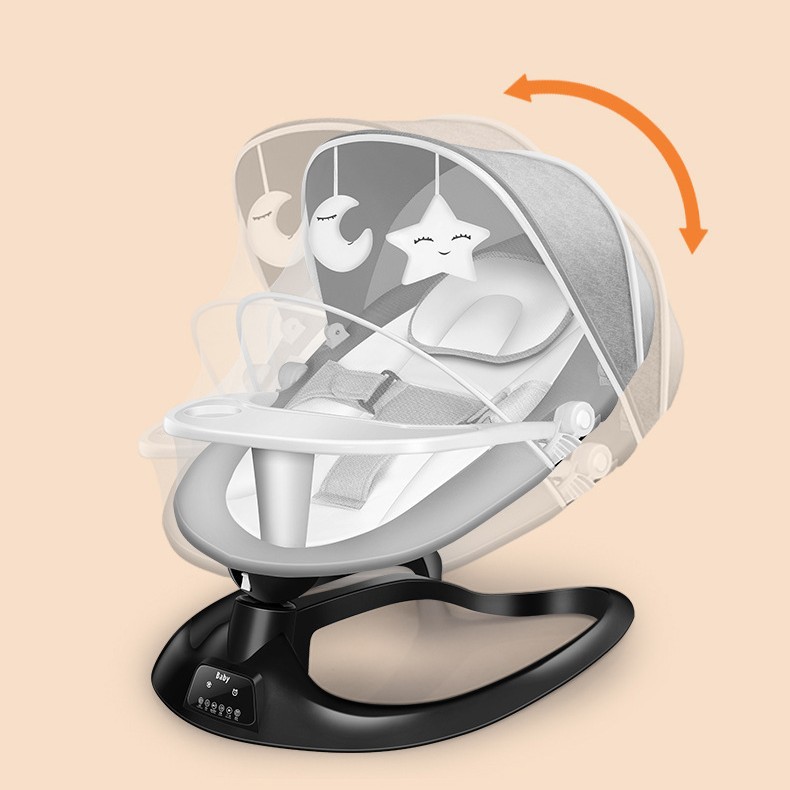 Baby Rocking Chair for Coaxing Babies, Newborn Baby Coaxing Cradle Bed, Baby Sleeping Soothing Chair, Recliner