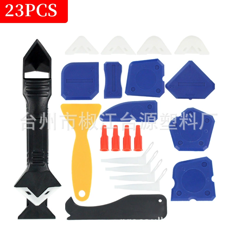 Инструмент для герметика Kit21 набор Инь и Ян угловой скребок клей Лопата красота шов средство для удаления герметика