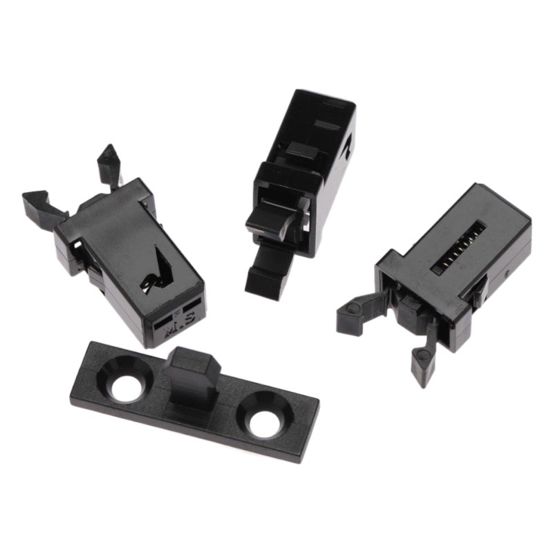 Trash can switch latch clip Universal Push-type accessories buckle MS Spring self-locking elastic lid glasses case