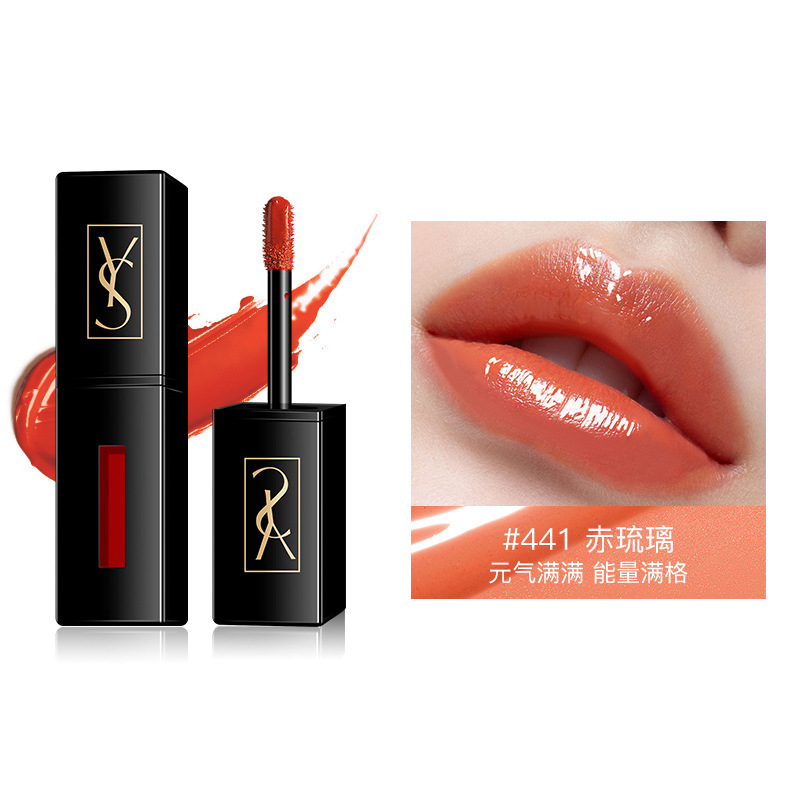 YS Губная глазурь 441 # красное стекло