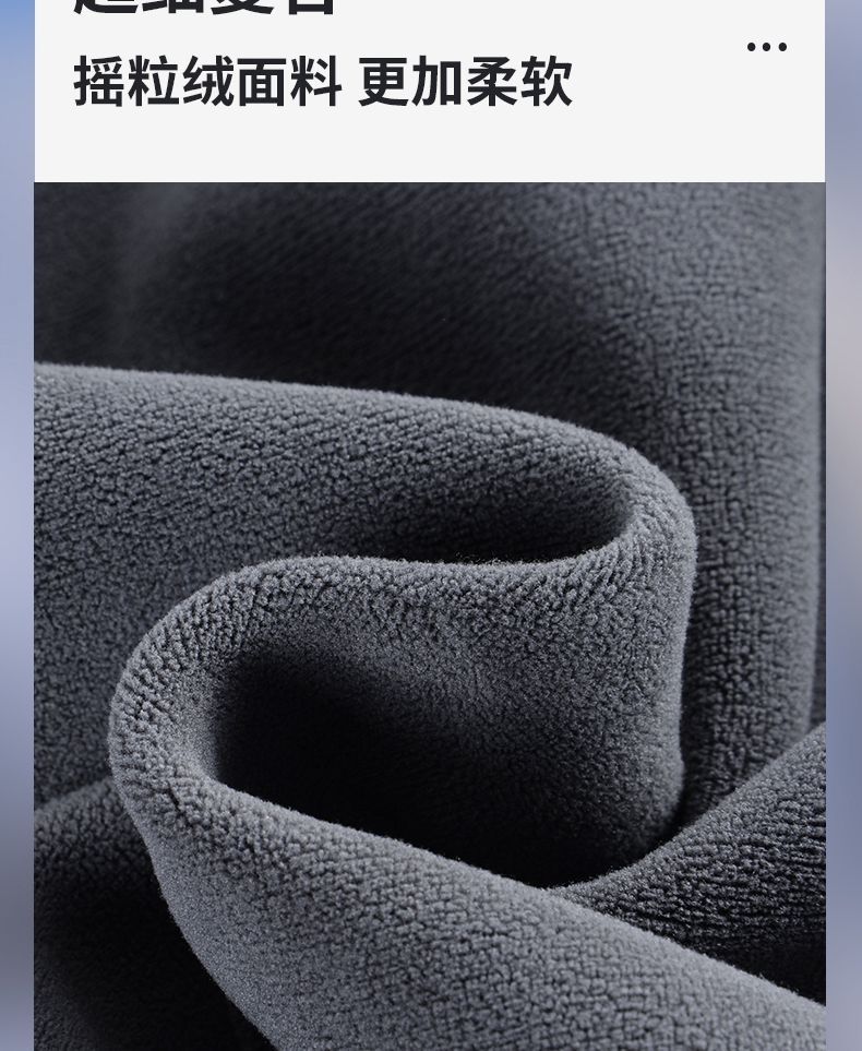 春秋季新款男装摇粒绒拉链开衫休闲外套双面绒加厚保暖奥利绒夹克-阿里巴巴