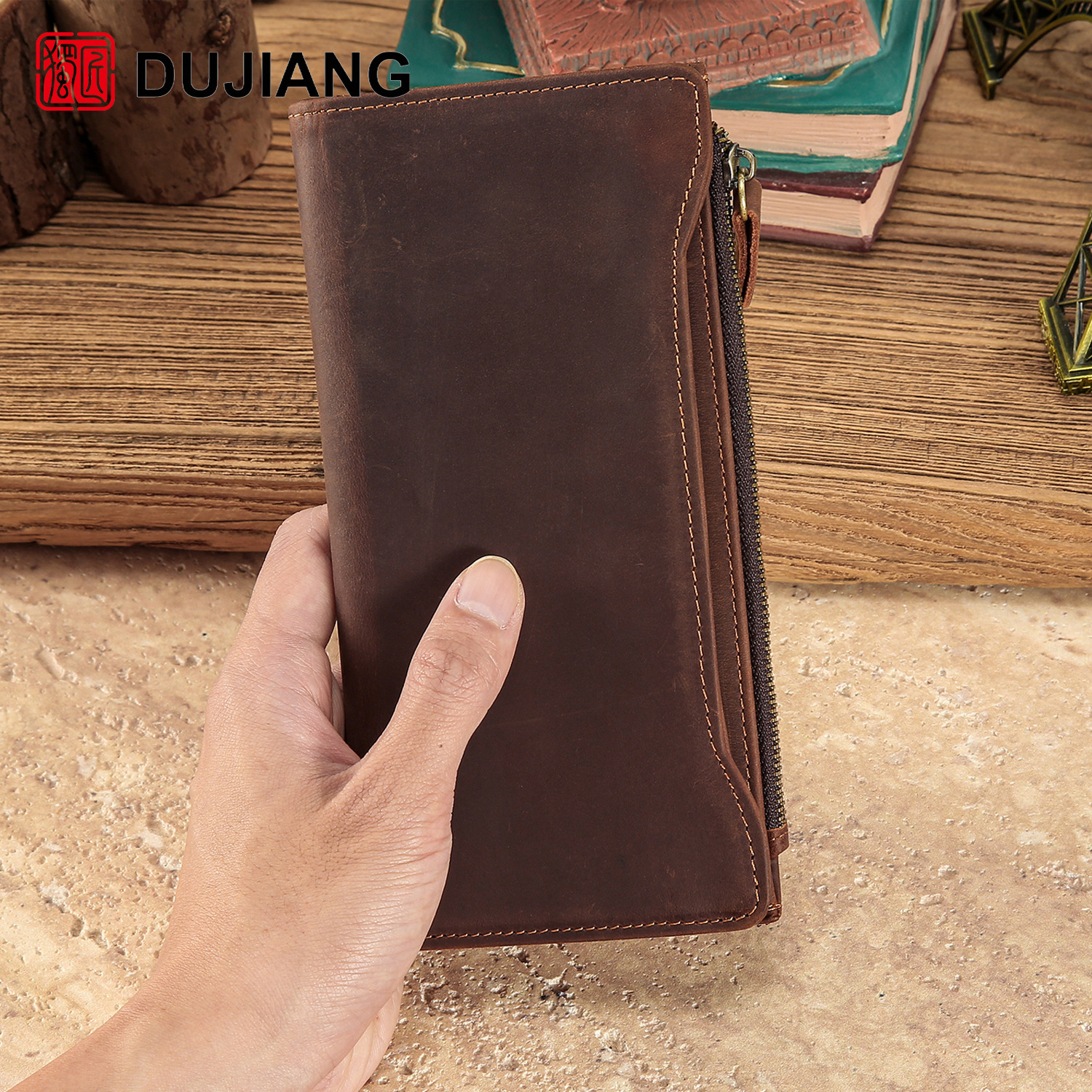 retro classic long wallet
