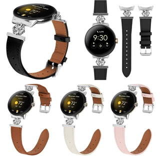 适用谷歌pixel watch5 4 41mm手表皮表带谷歌手表pixel金属手表带