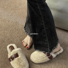 �ձ���ُëë��ЬŮ�ﶬ���⴩���ϾӼ�ƽ�װ��^��Ь��������Ь��