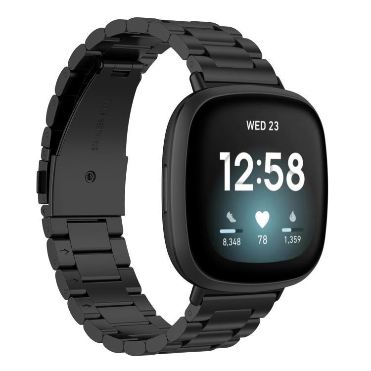 xDfind Tres pulseras metálicas rápidas para Fitbit Charge 6 / 5 / Fitbit Inspire 3 / Fit