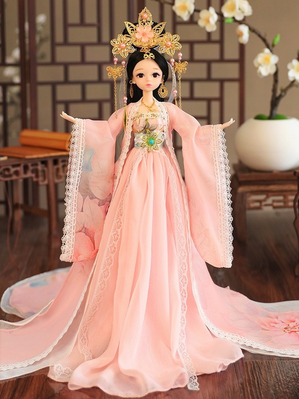中国風漢服時代劇古風人形玩具女の子2025新型王女30センチ大セット|undefined
