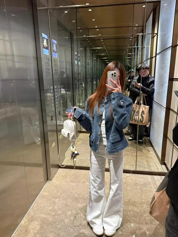 法式复古高级感小香风外套女春秋季短款立领开衫休闲百搭上衣夹克|undefined