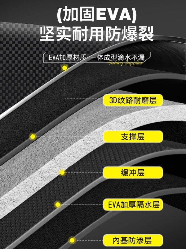 加厚钓鱼桶可坐加硬路亚活鱼桶硬壳多功能鱼箱工具收纳箱钓箱渔具|undefined