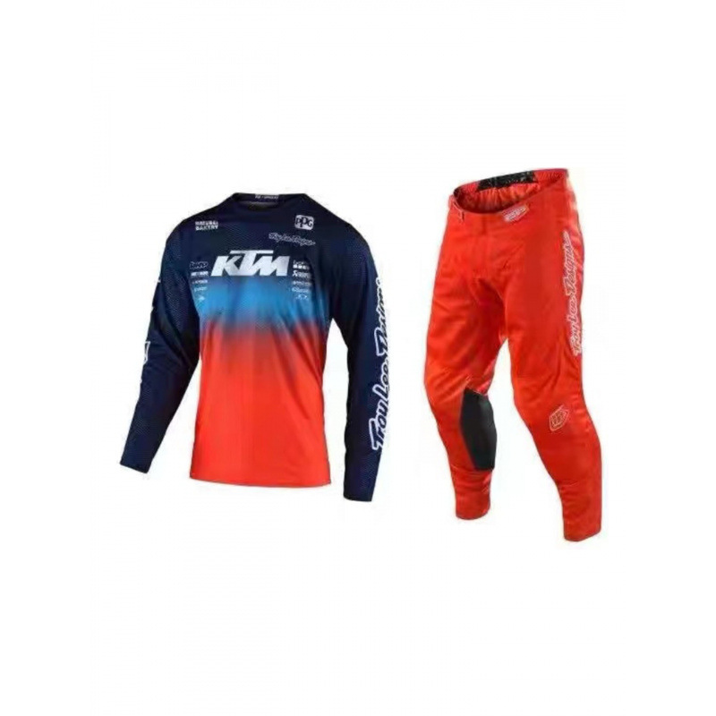 Downhill Clothing, Mountain Bike Cycling Clothing, Men's and Women's Suits, Moisture-Wicking and Sweat-Wicking, Off-Road Motorcycle Racing Clothing, Street Bike Quick-Drying Clothing