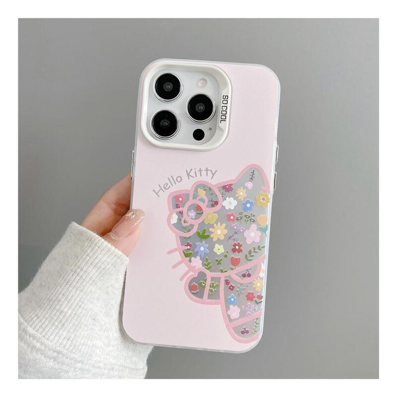 碎花凯蒂适用iPhone17promax16plus彩银15手机壳1413苹果12个性11|undefined