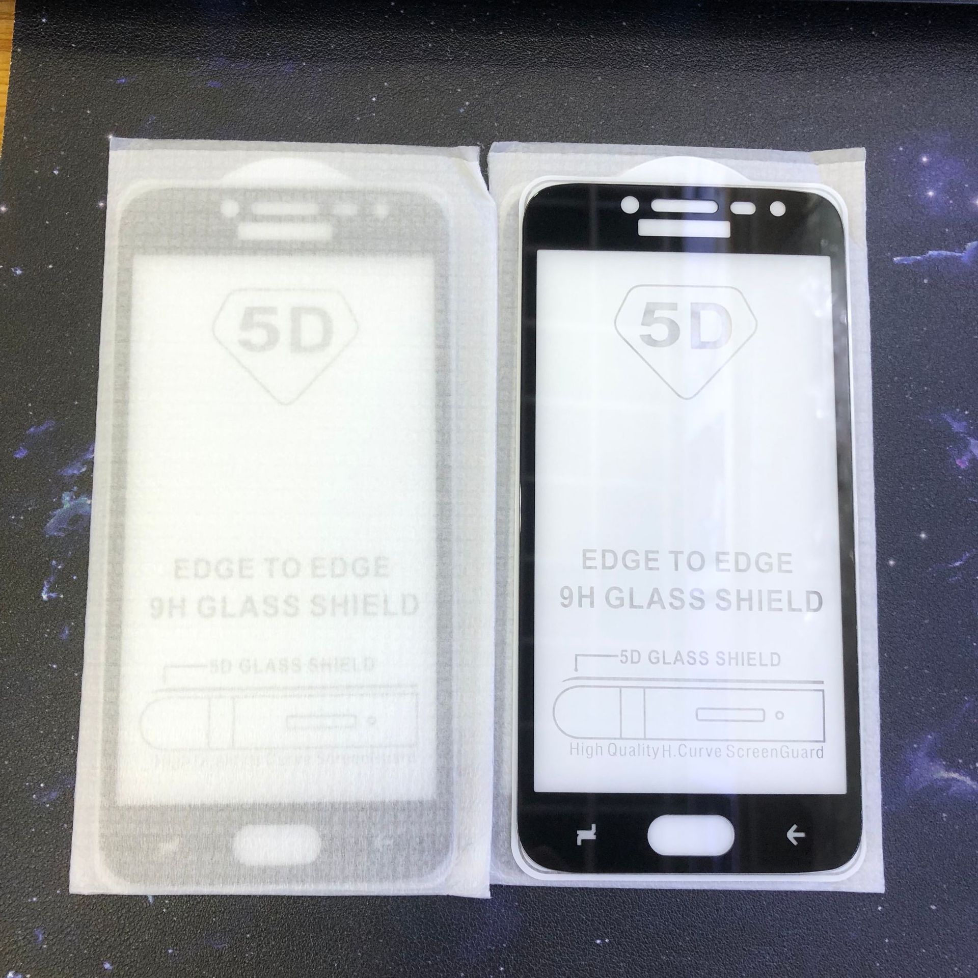 适用三星J8+/A8s/A6S/J2Pro/A9 2019真二强丝印高清全屏J7钢化膜