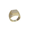 Trend ring hip-hop style, European style, silver 925 sample, does not fade, diamond encrusted, simple and elegant design