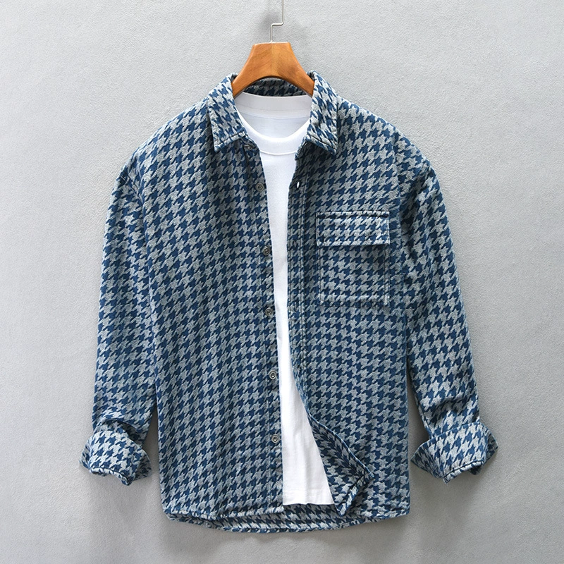 Japanese autumn shirt, set, oversize
