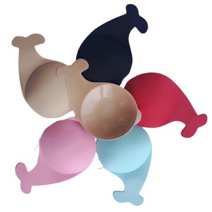 Cross-border Women's Dolphin-shaped Anti-bump Invisible Bra Patch Silicone Patch Anti-sagging Invisible Bra Upper Bra