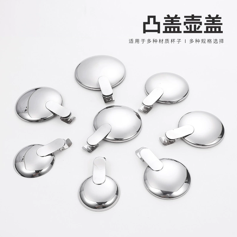 Крышка горшка из нержавеющей стали Цветная глазурь Аксессуары для чайников Нержавеющая сталь Материал чая Крышка горшка Цветная глазурь Аксессуары для чайников