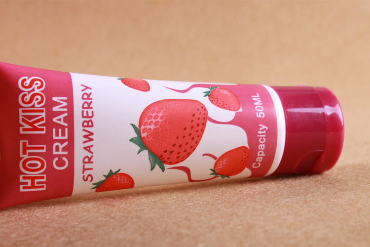 Sexobjekte für Erwachsene, wasserlösliches Gleitmittel mit Erdbeergeschmack, 50 ml, Oral Relish, Körpergleitmittel_voghion.com