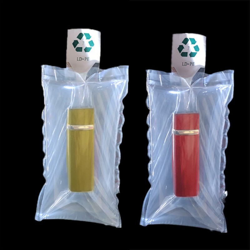 唇膏化妆品眼影双层充气袋水果缓冲防压袋中袋防摔防压4层充气袋