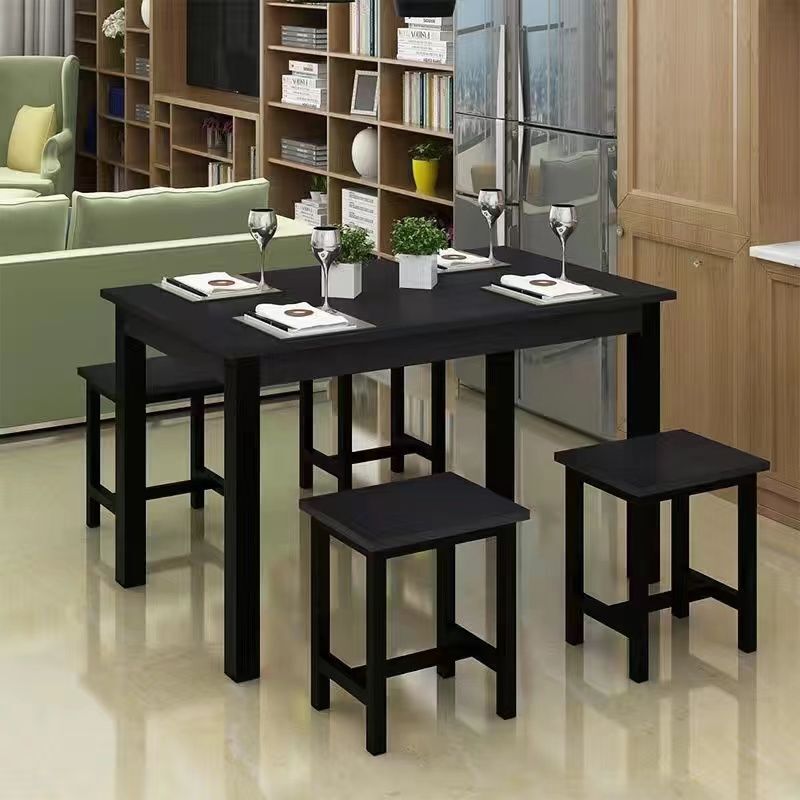 饭店餐桌椅组合简易长方形现代简约家用吃饭快餐桌小吃店商用桌子|undefined
