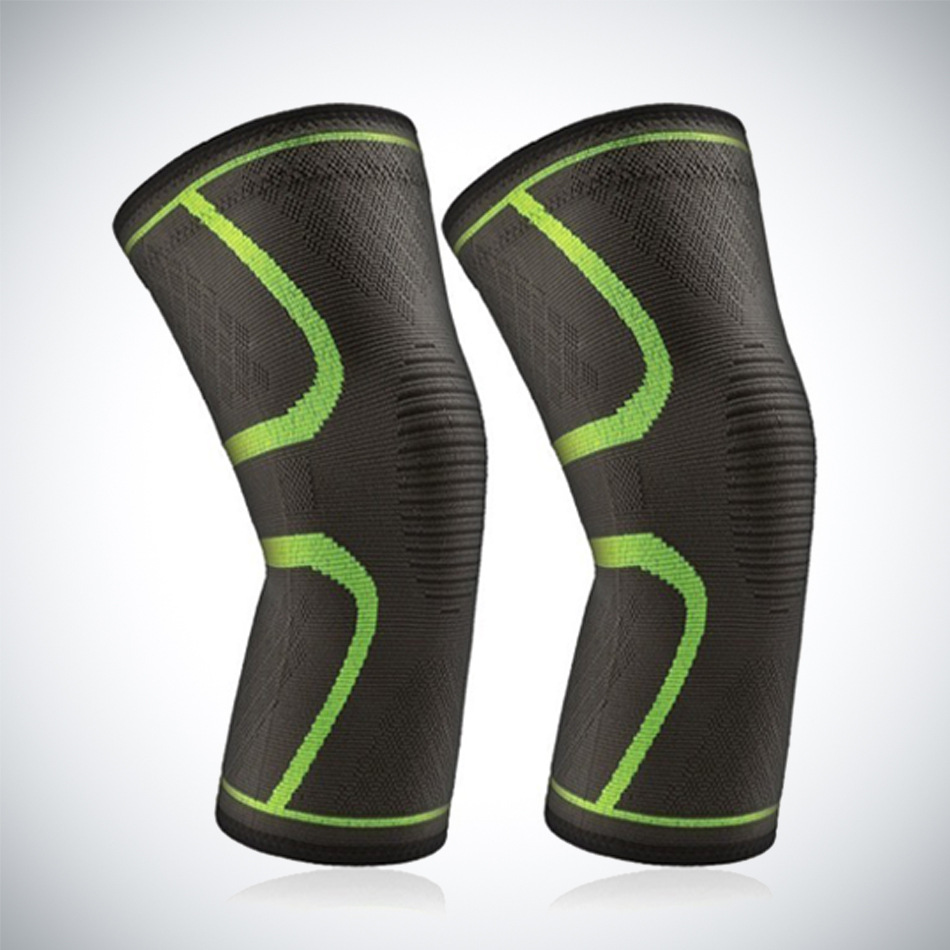 Rodilleras deportivas para hombres y mujeres Baloncesto Correr Escalada en cuclillas Leggings de fitness al aire libre Rodilleras antideslizantes y cálidas Protecciones deportivas